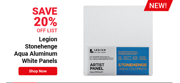 Legion Stonehenge Aqua Aluminum White Panels