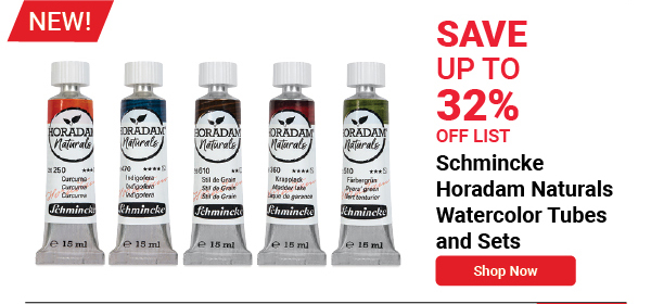 Schmincke Horadam Naturals Watercolor Tubes and Sets