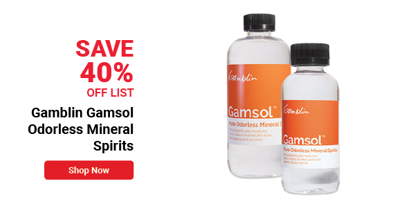 Gamblin Gamsol Odorless Mineral Spirits