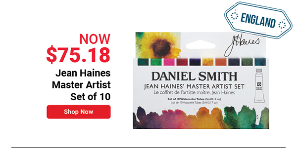 Daniel Smith Extra Fine Watercolor - Jean Haines' Master Set of 10