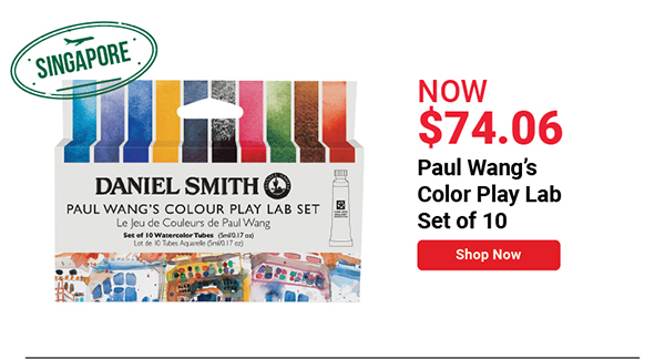 Daniel Smith Extra Fine Watercolor - Paul Wang's Color Play Lab Set of 10, 5 ml, Tube