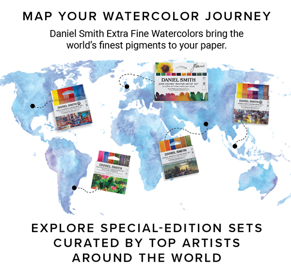 Map Your Watercolor Journey