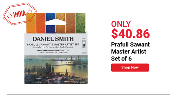 Daniel Smith Extra Fine Watercolors - Prafull Sawant Master Set Assorted