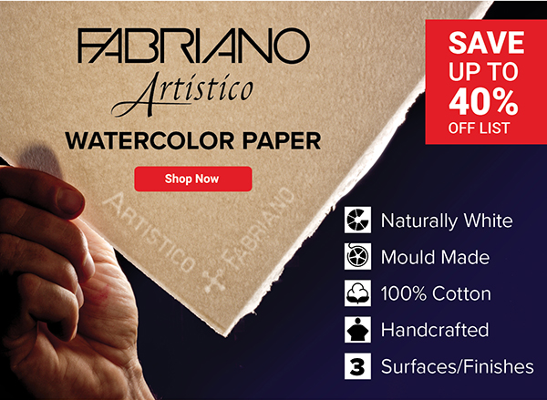 Fabriano Artistico Watercolor Paper - Shop Now