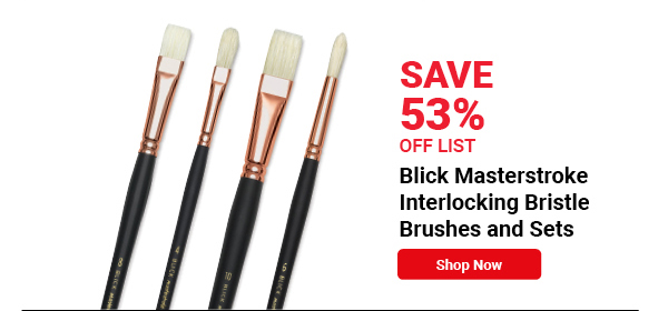 Blick Masterstroke Interlocking Bristle Brushes and Sets