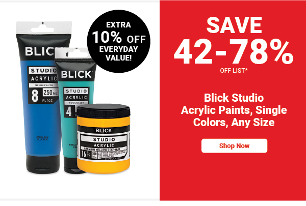 Blick Studio Acrylic Paints, Individual Colors