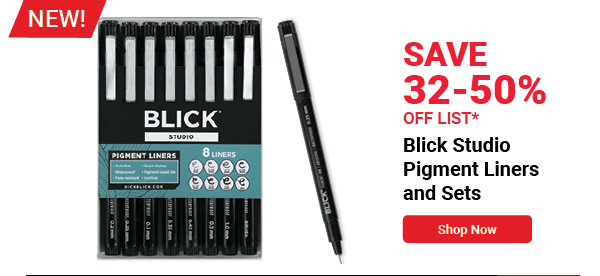 Blick Studio Pigment Liners and Sets