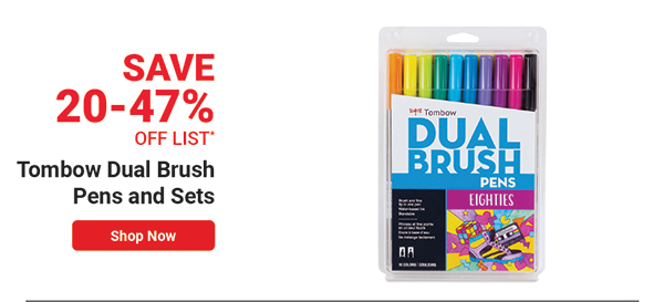 Tombow Dual Brush Pens and Sets