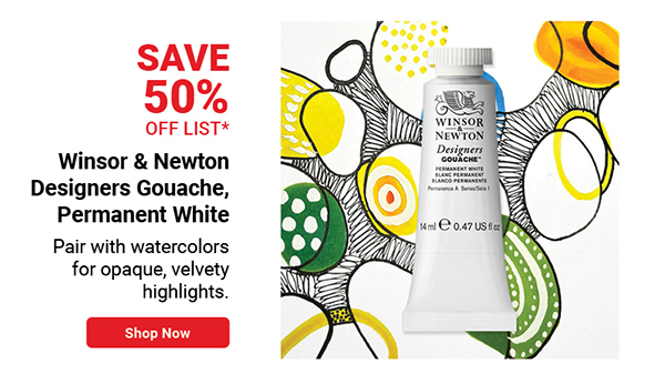 Winsor & Newton Designer's Gouache, Permanent White