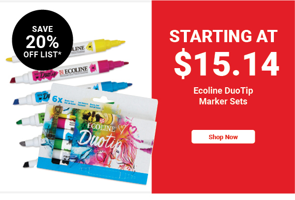 Ecoline DuoTip Marker Sets