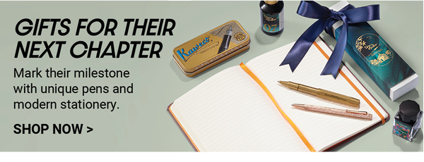 Gifts For Their Next Chapter - Shop Now >