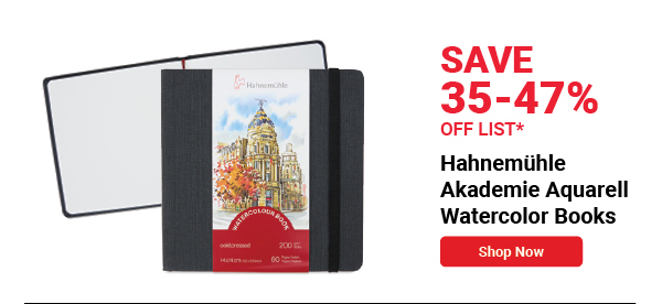 Hahnemühle Akademie Aquarell Watercolor Books