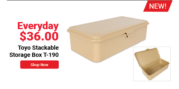 Toyo Stackable Storage Box T-190