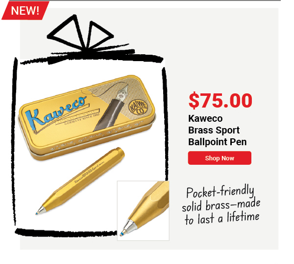 Kaweco Brass Sport Ballpoint Pen
