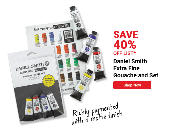 Daniel Smith Extra Fine Gouache and Set