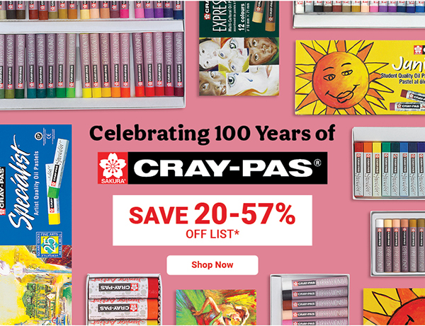 Celebrating 100 Years of Cray-Pas - Shop Now