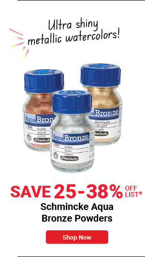 Schmincke Aqua Bronze Powders and Set