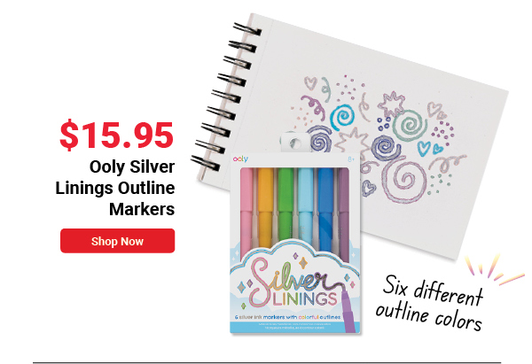 Ooly Silver Linings Outline Markers
