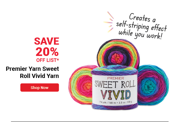 Premier Yarn Sweet Roll Vivid Yarn
