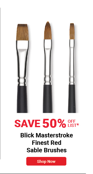 Blick Masterstroke Finest Red Sable Brushes