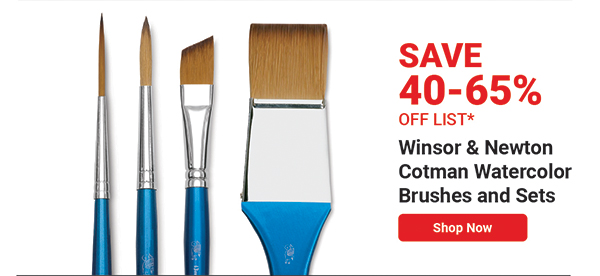 Winsor & Newton Cotman Watercolor Brushes and Sets