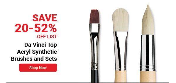 Da Vinci Top Acryl Synthetic Brushes and Sets