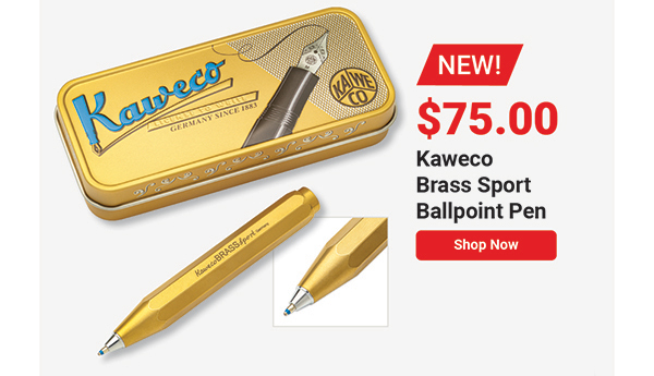 Kaweco Brass Sport Ballpoint Pen