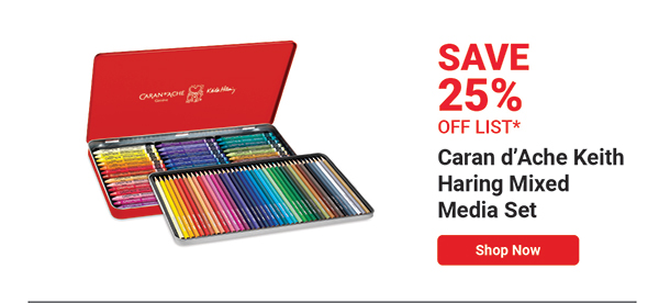 Caran d'Ache Keith Haring Mixed Media Set