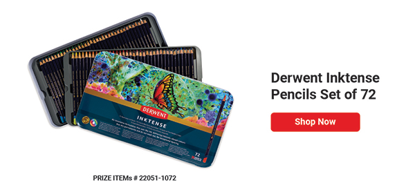 Derwent Inktense Pencils - Set of 72