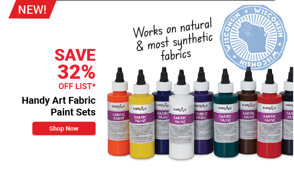 Handy Art Fabric Paint Sets