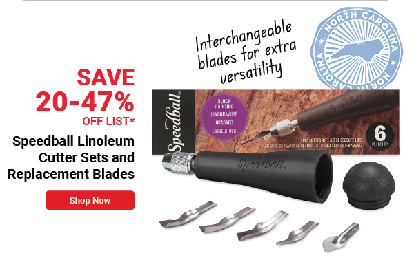 Speedball Linoleum Cutter Sets & Blades