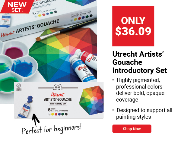 Utrecht Artists' Gouache Introductory Set