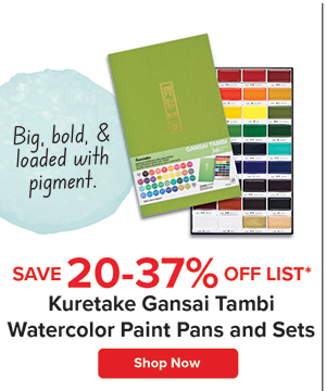 Kuretake Gansai Tambi Watercolor Paint Pans and Sets