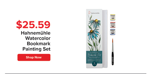 Hahnemühle Watercolor Bookmark Painting Set