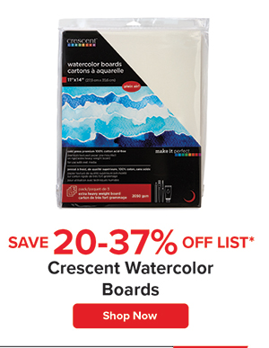Crescent Watercolor Boards