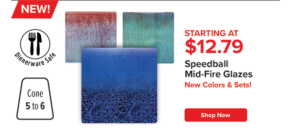 Speedball Mid-Fire Glazes