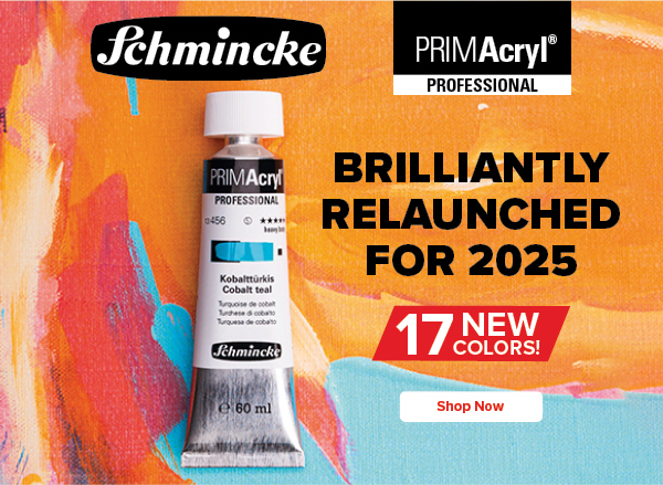 Schmincke PRIMAcryl Brilliantly Relaunched for 2025 - Shop Now