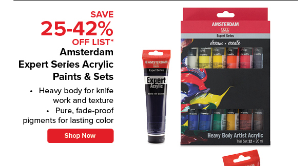 Amsterdam Expert Series Acrylic Paints and Sets