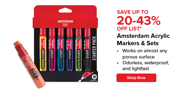 Amsterdam Acrylic Markers and Sets
