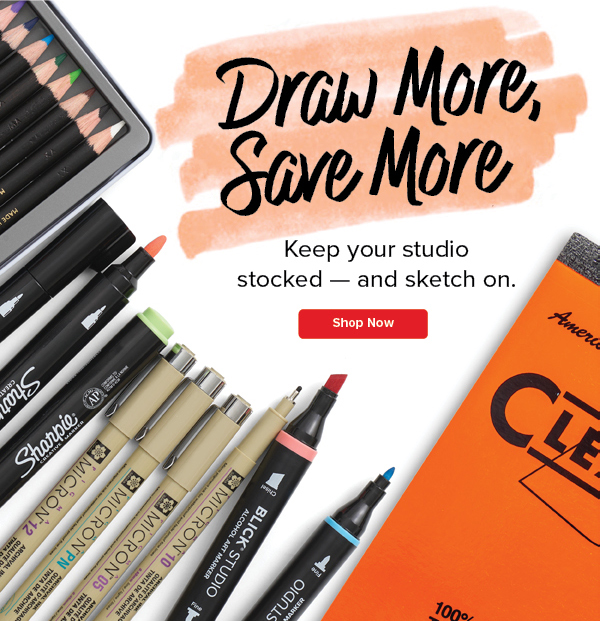 Draw More, Save More - Shop Now