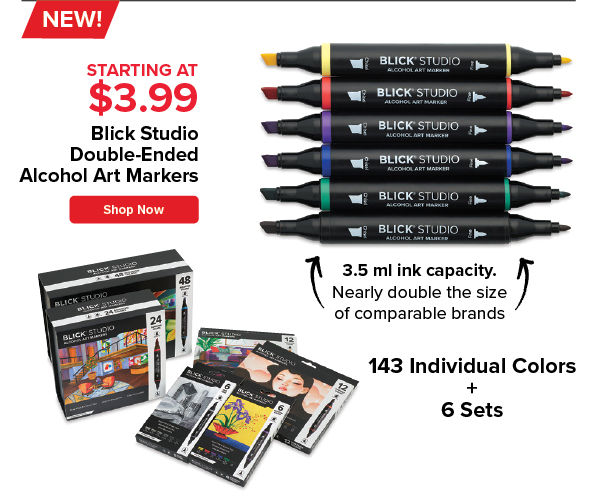 Blick Studio Double-Ended Alcohol Art Markers