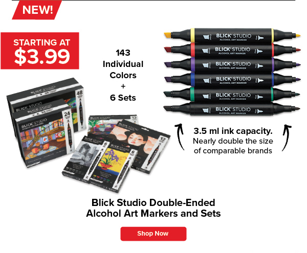 Blick Studio Double-Ended Alcohol Art Markers