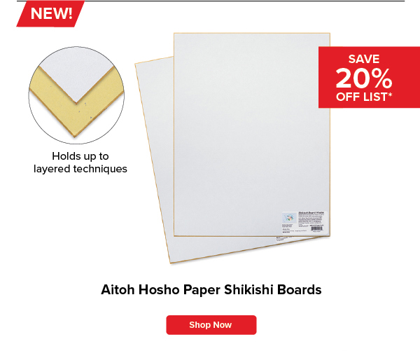 Aitoh Hosho Paper Shikishi Boards