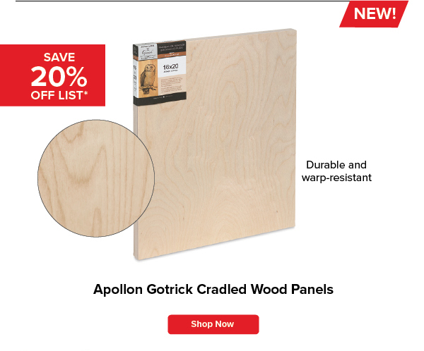 Apollon Gotrick Cradled Wood Panels