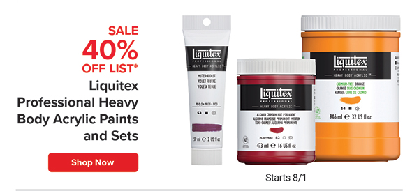 Liquitex Professional Heavy Body Acrylic Paints and Sets