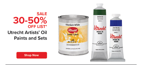 Utrecht Artists' Oil Paints and Sets