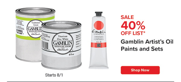 Gamblin Artist's Oil Paints and Sets