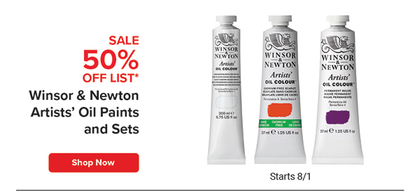 Winsor & Newton Artists' Oil Paints and Sets