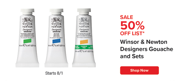 Winsor & Newton Designers Gouache and Sets