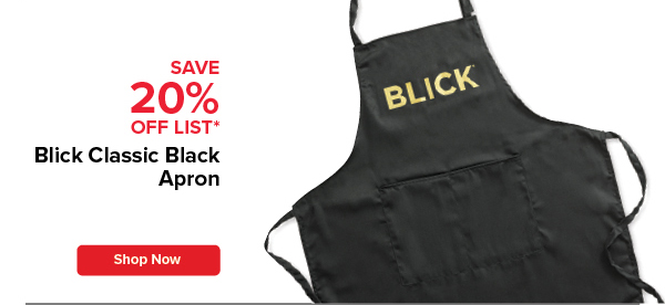 Blick Classic Black Apron